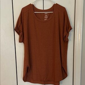 Sonoma Women's Short Sleeve Top - Rust